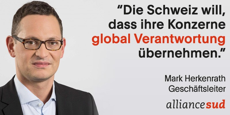 Mehrheit für Konzernverantwortung, kein Ständemehr