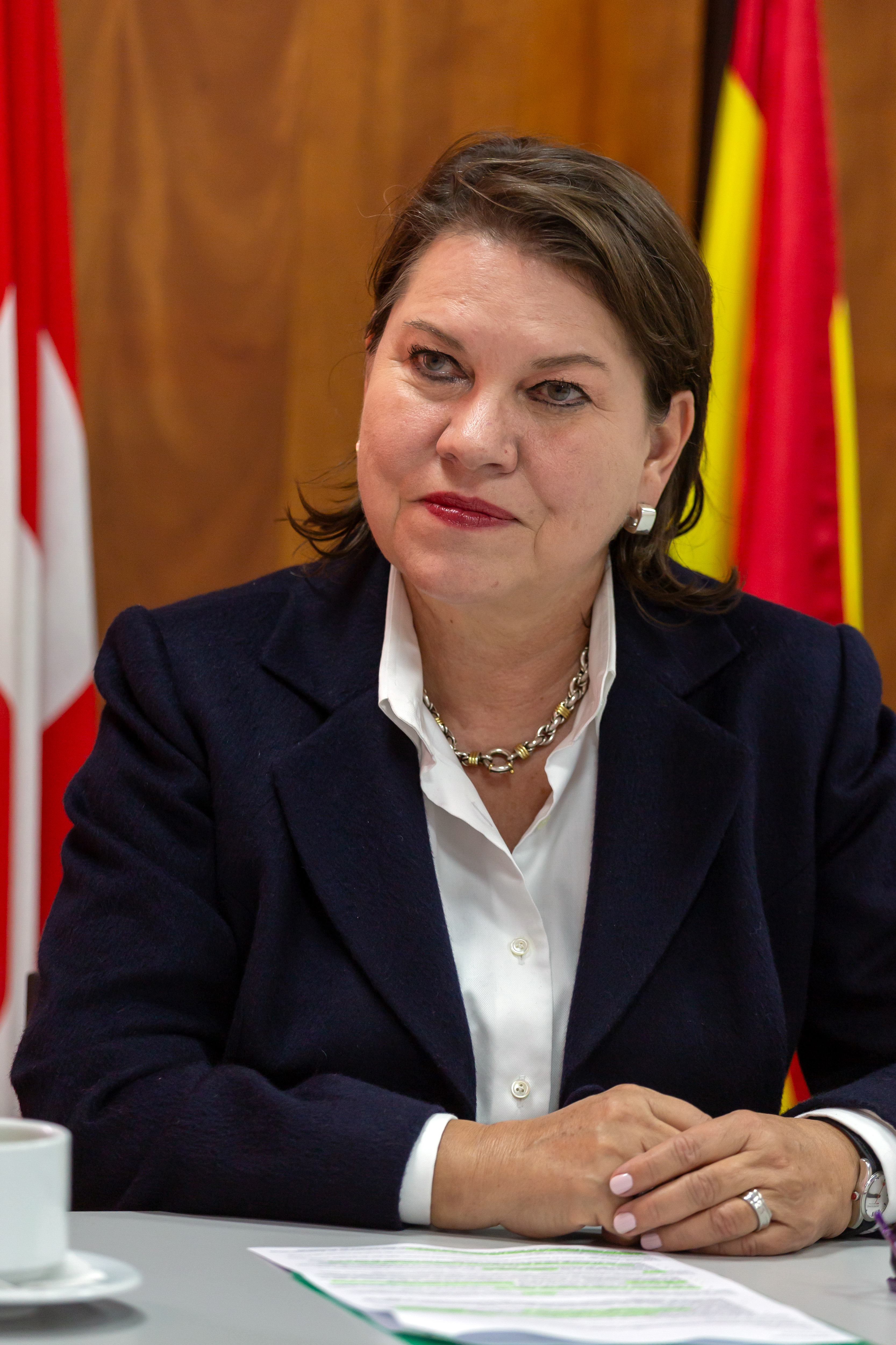 Die Schweizer Botschafterin in Bolivien Edita Vokral.