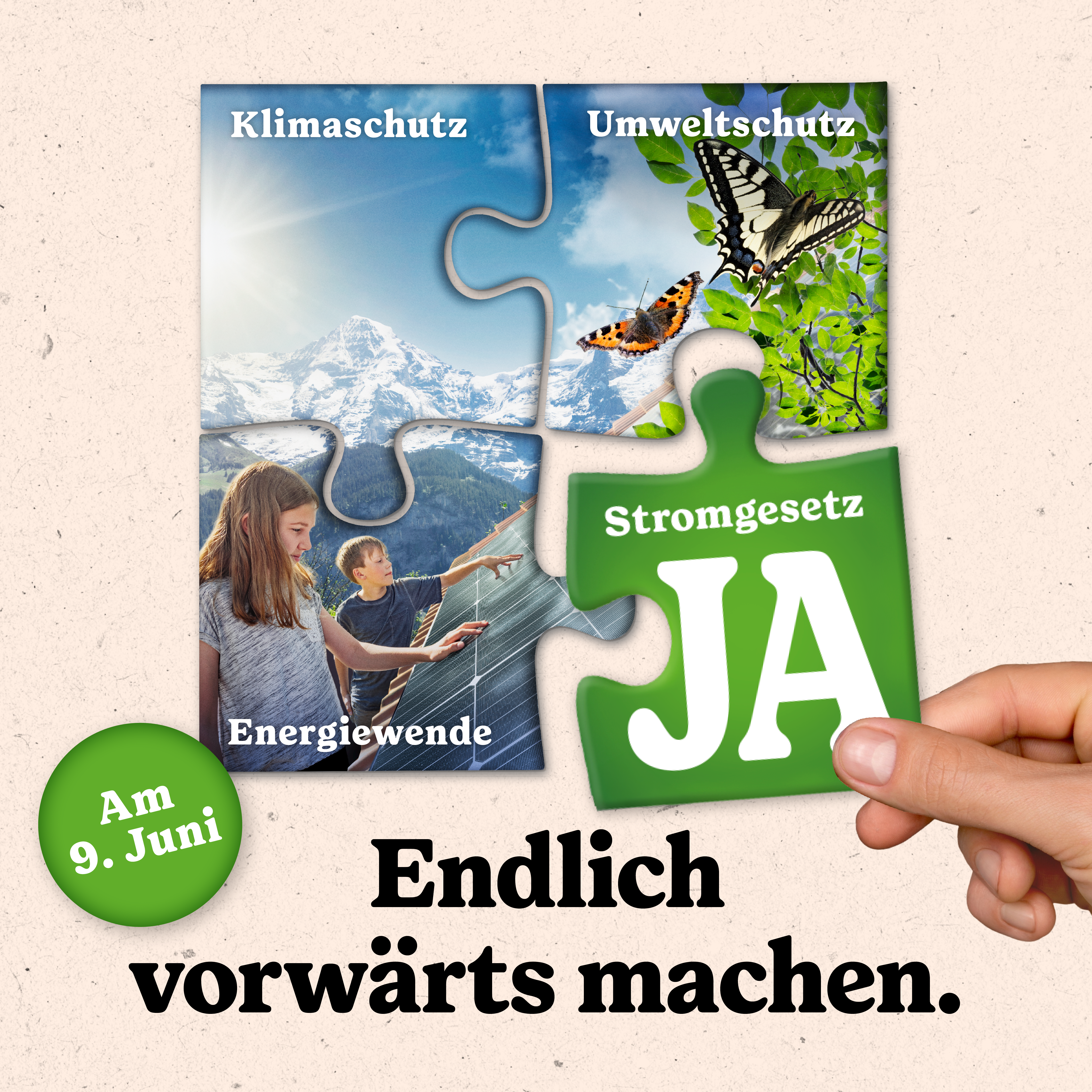 Stromgesetz ist notwendig für mehr Klimaschutz