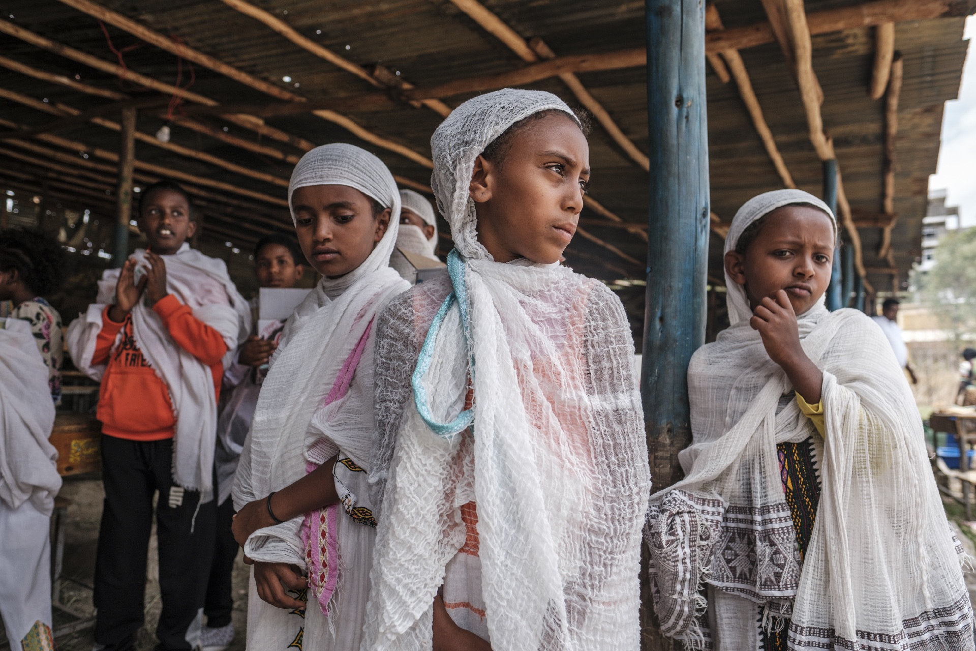 Schule in Mekele, Äthiopien